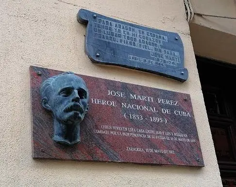 José Martí, el criollo rebelde que le nació a un español 3 aa jose marti en zaragoza.jpg