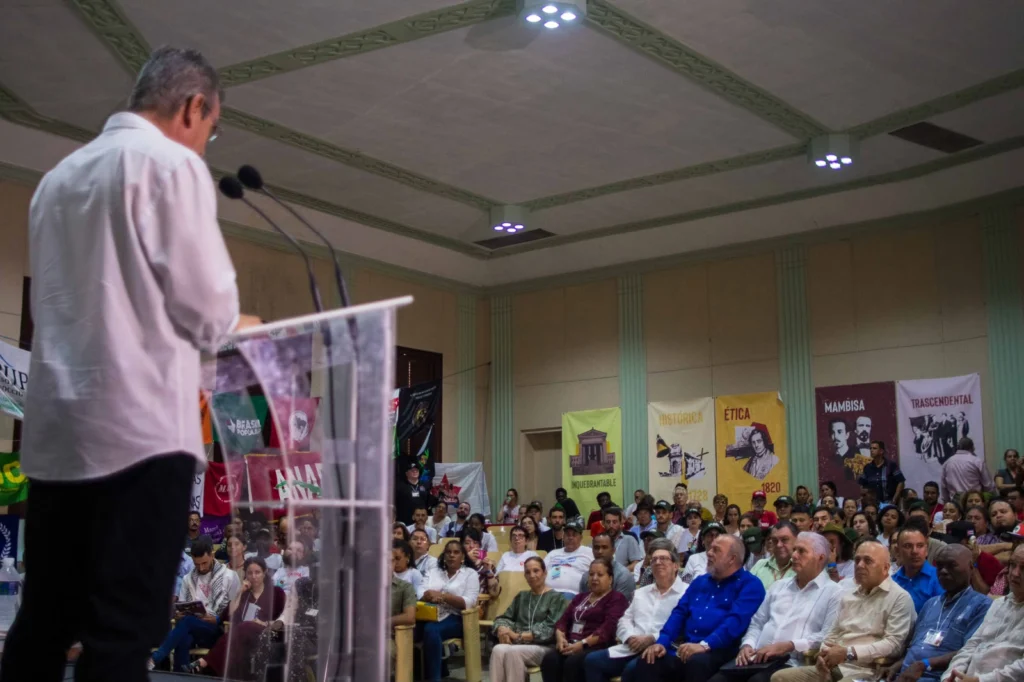 ALBA Movimientos: Derecho de Cuba a existir sin tutelajes es el derecho de los pueblos del Sur Global 2 alba movimientos habana 6ag 26 1