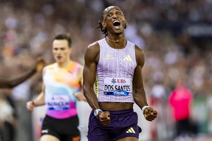 alison dos santos record mundial valla 400 metros