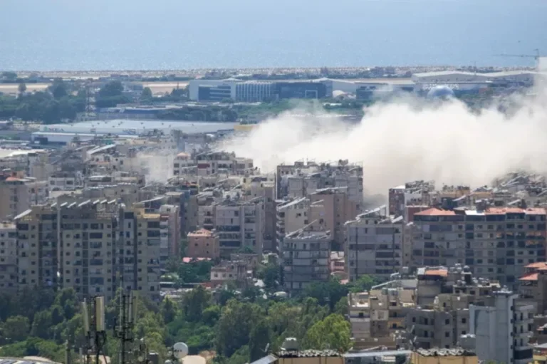 bombardeos israel beirut