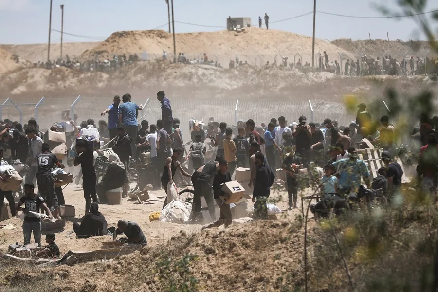 gaza ayuda netzarim
