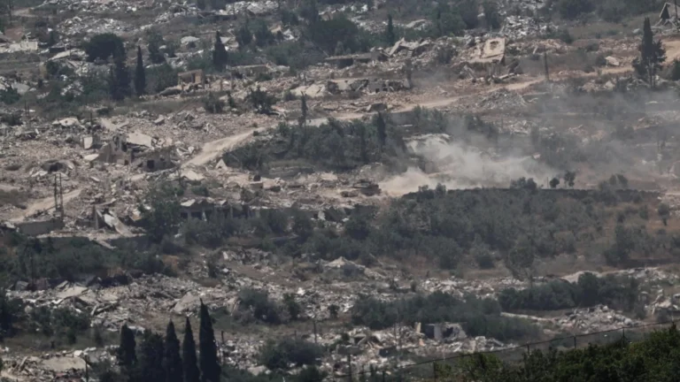 israel ataca el sur del libano un dia despues de la firma del acuerdo de seguridad entre ambos paises