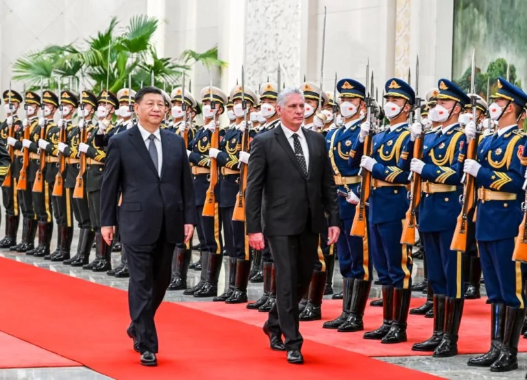 xi jinping y miguel diaz canel foto xinhua