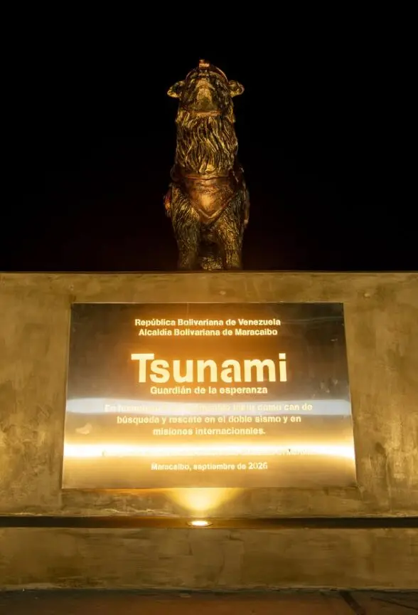 Venezuela: Develan en Maracaibo monumento en honor a Tsunami, el perro rescatista 2 captura de pantalla 2026 09 18 163004.jpg