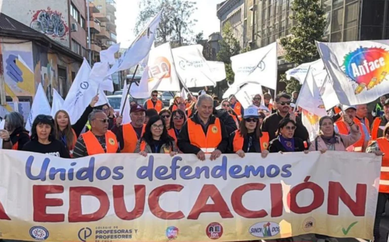 chile educadores caminata 1