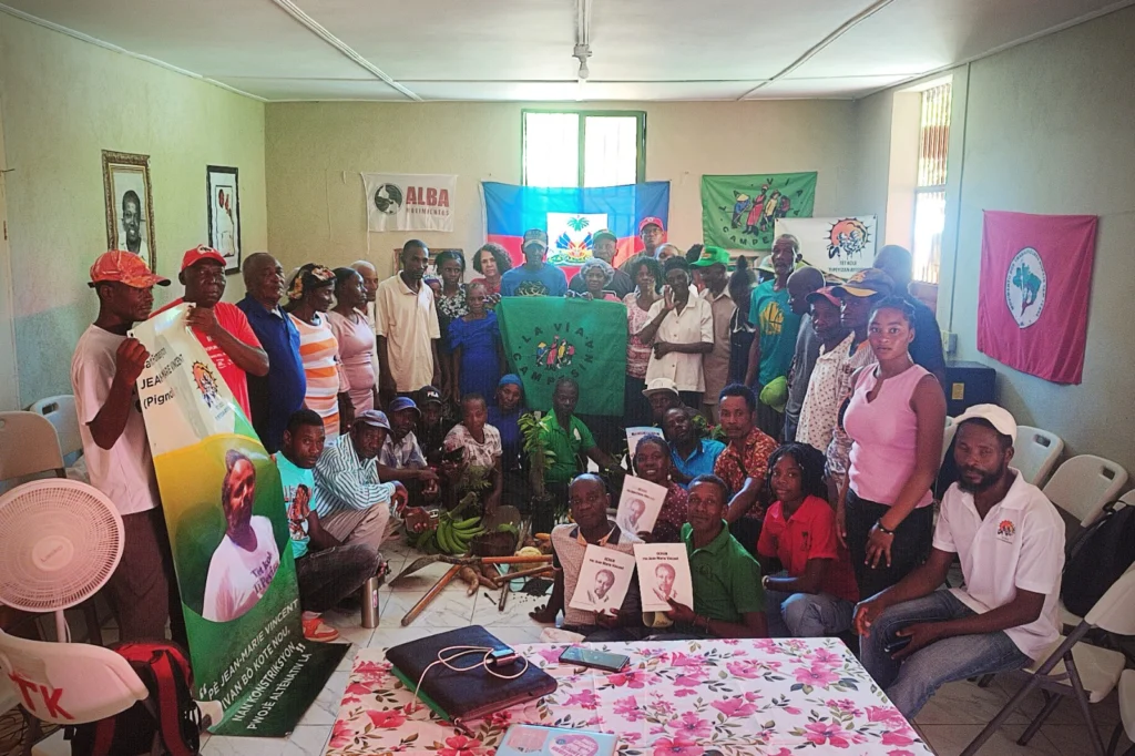 Haití: movimiento campesino haitiano “Tèt Kole Ti Peyizan Ayisyen” celebra 40 años de lucha 2 haiti movimiento campesino tet kole interior 1
