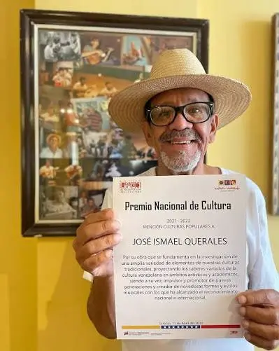 Falleció Ismael Querales, Maestro en la música y las Bandolas de Venezuela 3 ismael qurales y su pnc.jpg