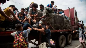 main migrantes caravana honduras efe