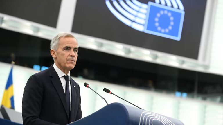 mark carney parlement union europenne discours