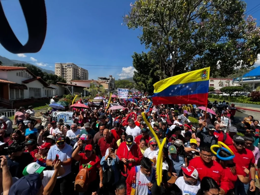 En imágenes: Venezuela se moviliza en respaldo a Delcy Rodríguez ante la ONU 5 photo 2026 09 23 13 53 13