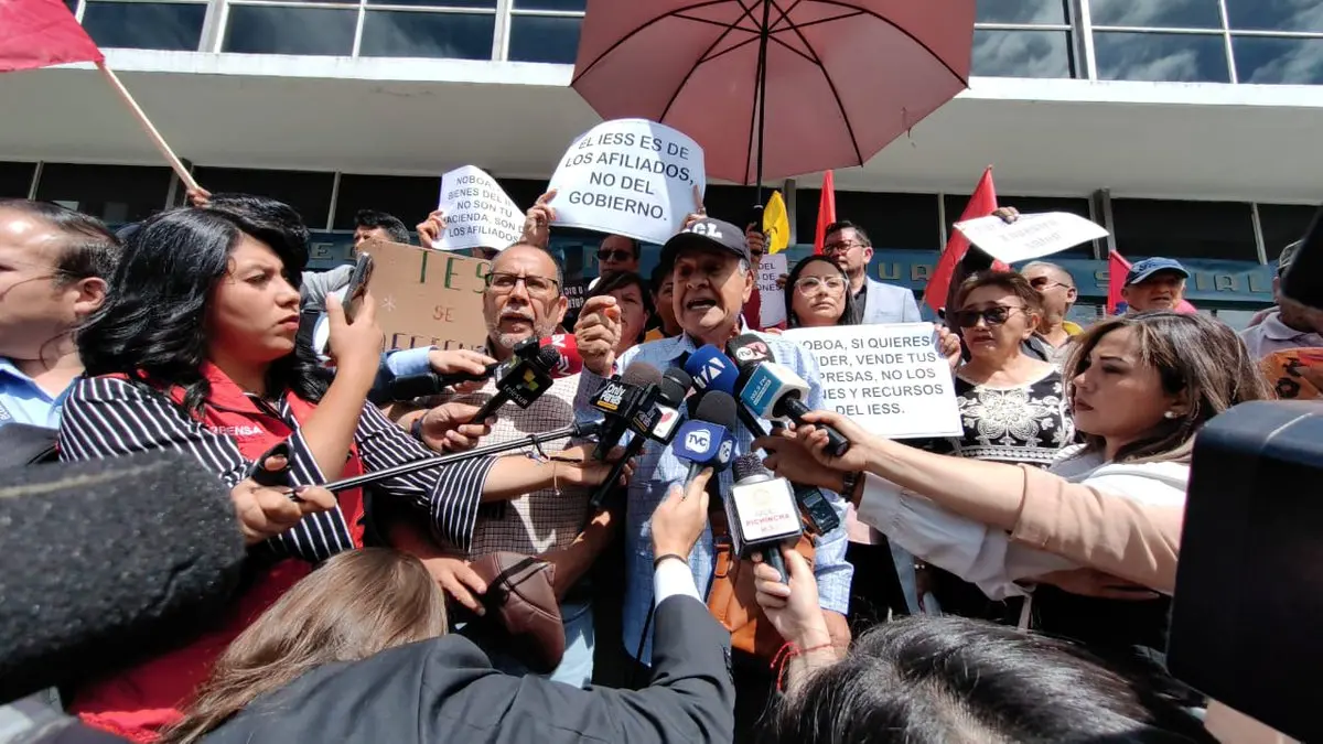 Movilizaciones en Ecuador rechazan venta del patrimonio de la seguridad social