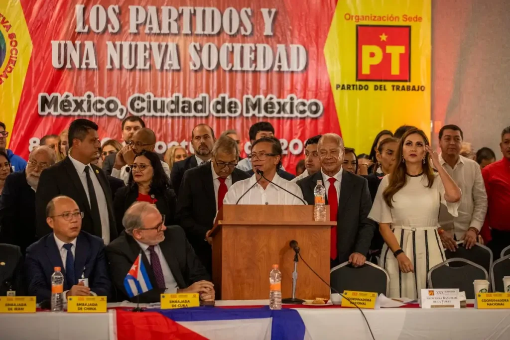 Izquierdas en México debaten cómo defender la soberanía ante el fascismo 2 arranca semanario internacional del pt discursos de gustavo petro y diazcanel f8bd69b4 184b 4dd4 a293 d90fd0797885 media
