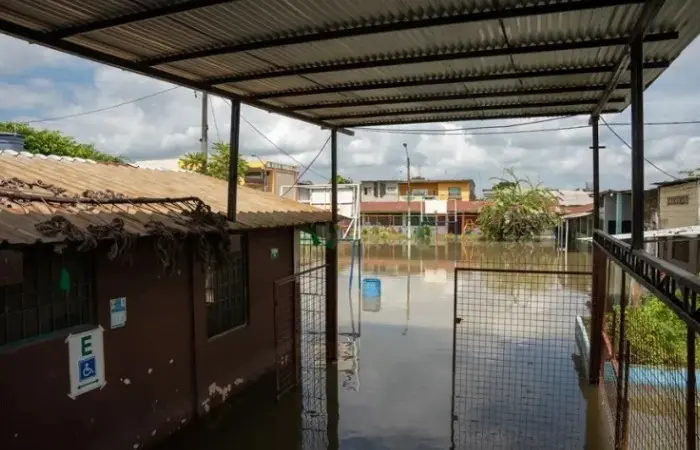Lluvias provocan derrumbes y cierre total de la vía Alóag–Unión del Toachi en Ecuador