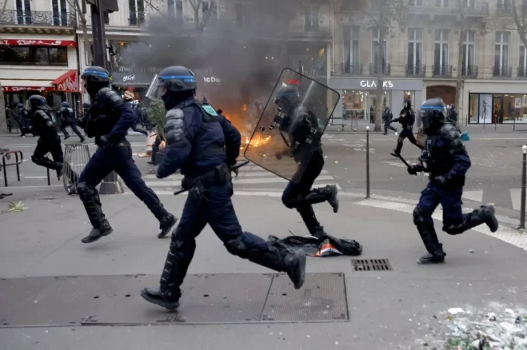 detienen 1200 personas protestas francia dejan 150 policias heridos