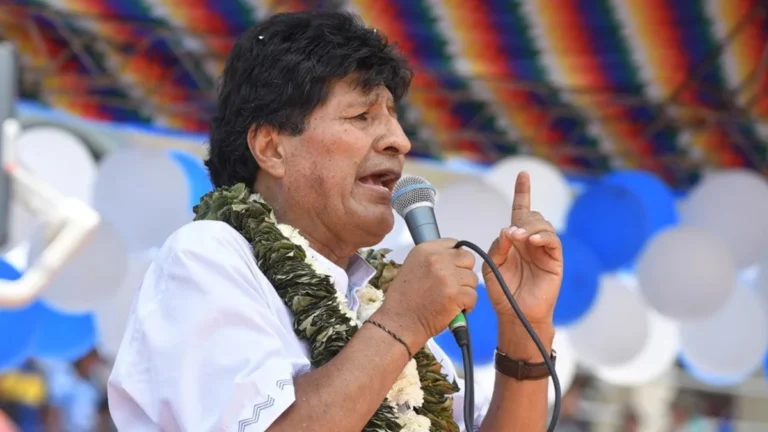 evo morales llama corregidor espanol rodrigo paz ayuda internacional captura