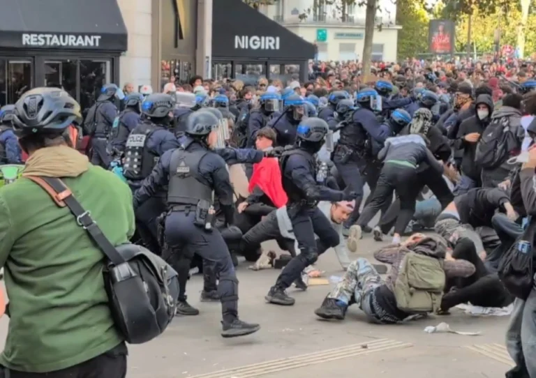 francia represion captura pantalla 1