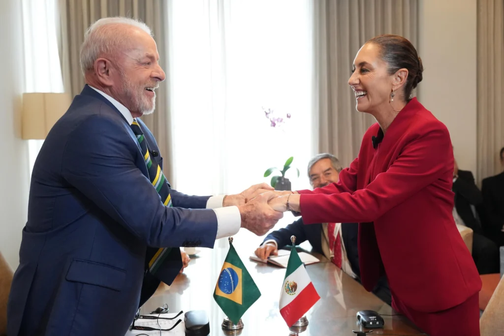 Sheinbaum celebró la reelección de Lula y anunció una llamada y una gira a Brasil