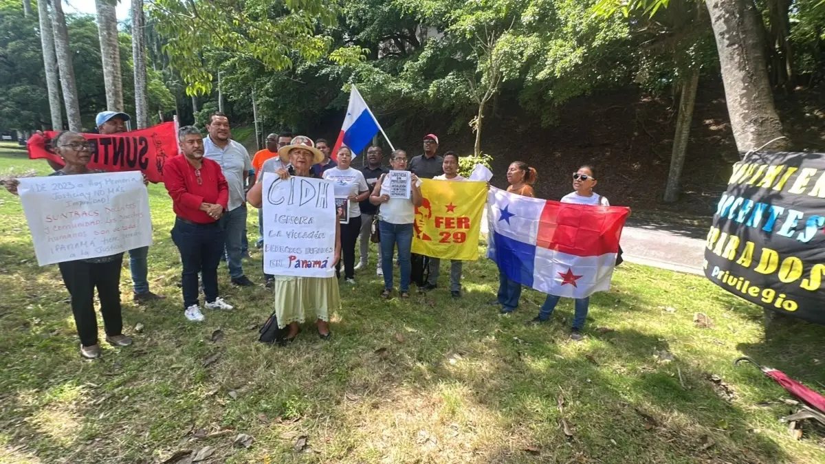 Organizaciones panameñas reclaman a la CIDH que atienda denuncias de abusos