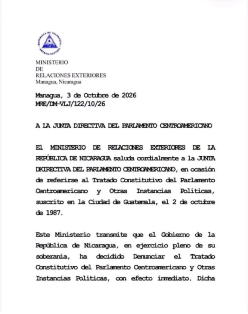 Nicaragua sale del Parlamento Centroamericano 2 image 8 1