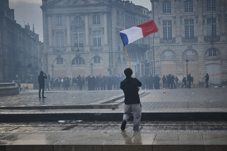 protesta francia