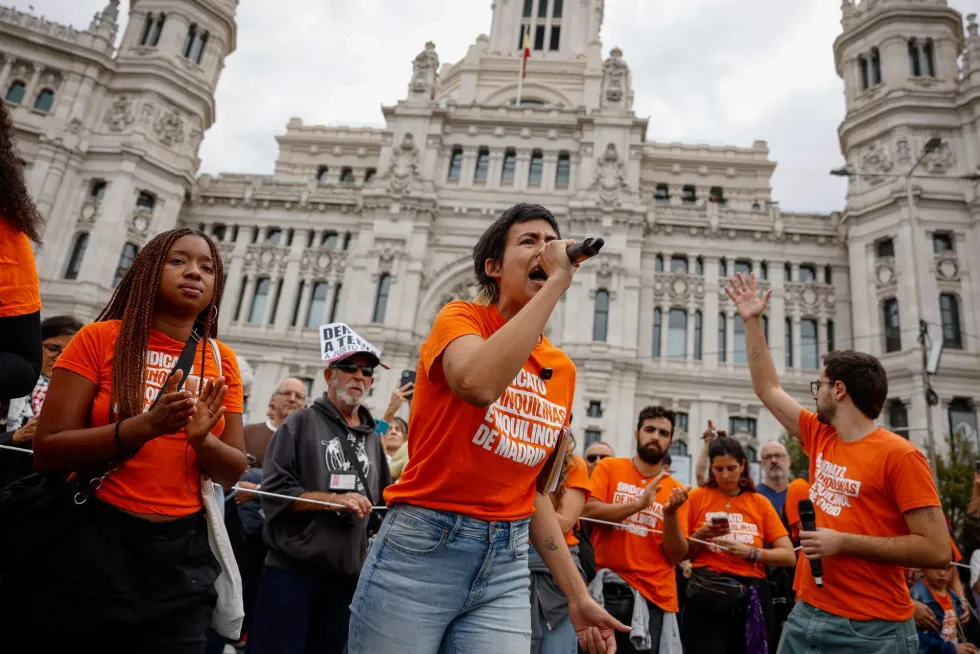protestas por la vivienda en decenas de ciudades de espana con la mira puesta en la huelga general 2