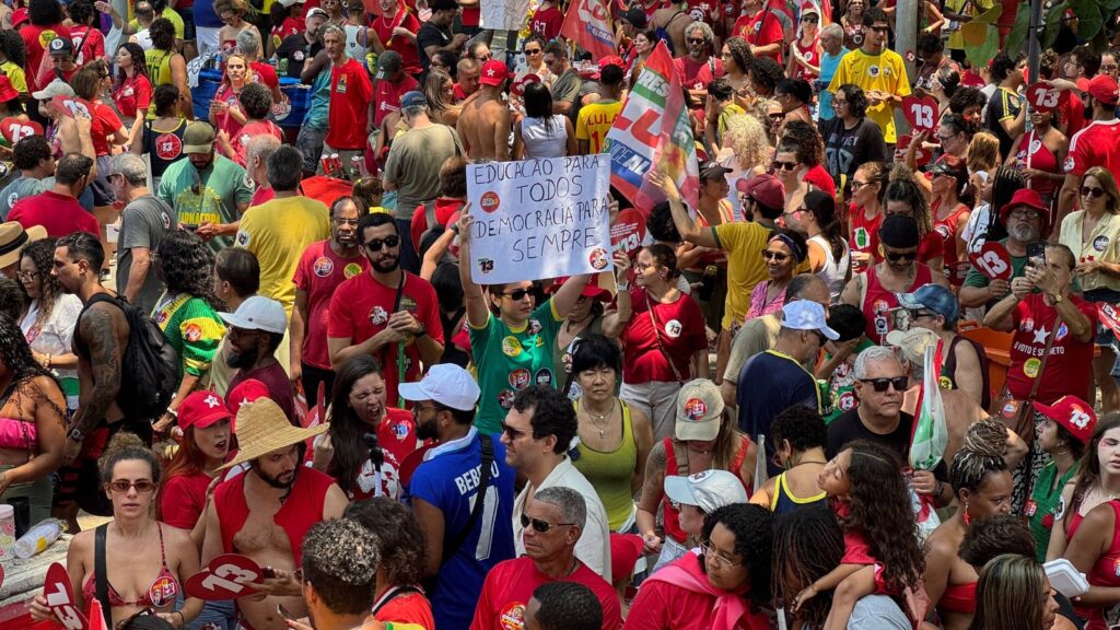 Lula cierra campaña electoral con multitudinarias movilizaciones en Brasil 3 whatsapp image 2026 10 24 at 10 57 12 am